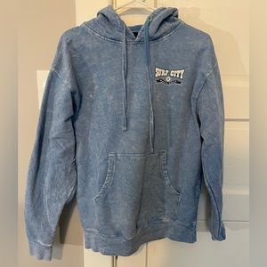 Blue Santa Cruz Surf City Sweatshirt - Size Medium